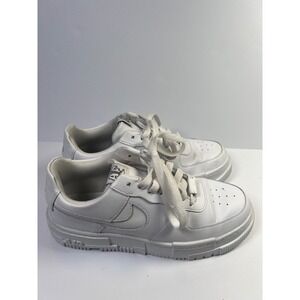 Nike Air Force 1 Pixel Womens Size 7 White Low Top Sneakers CK6649-100‎